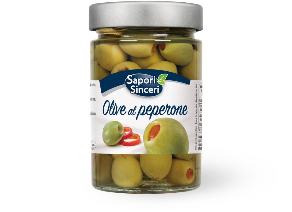 Pepper-Stuffed Olives