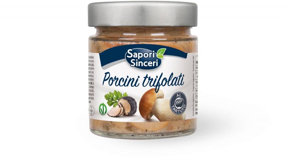 Setas porcini con ajo, aceite y perejil a la trufa «La Gran Riserva»