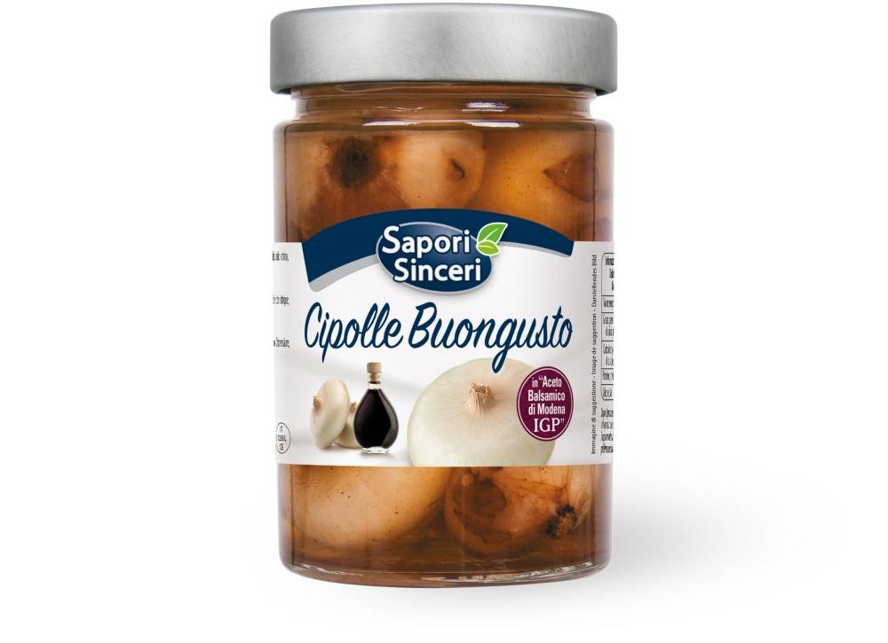 Cebollas «Buongusto» en aceto balsámico de Módena IGP